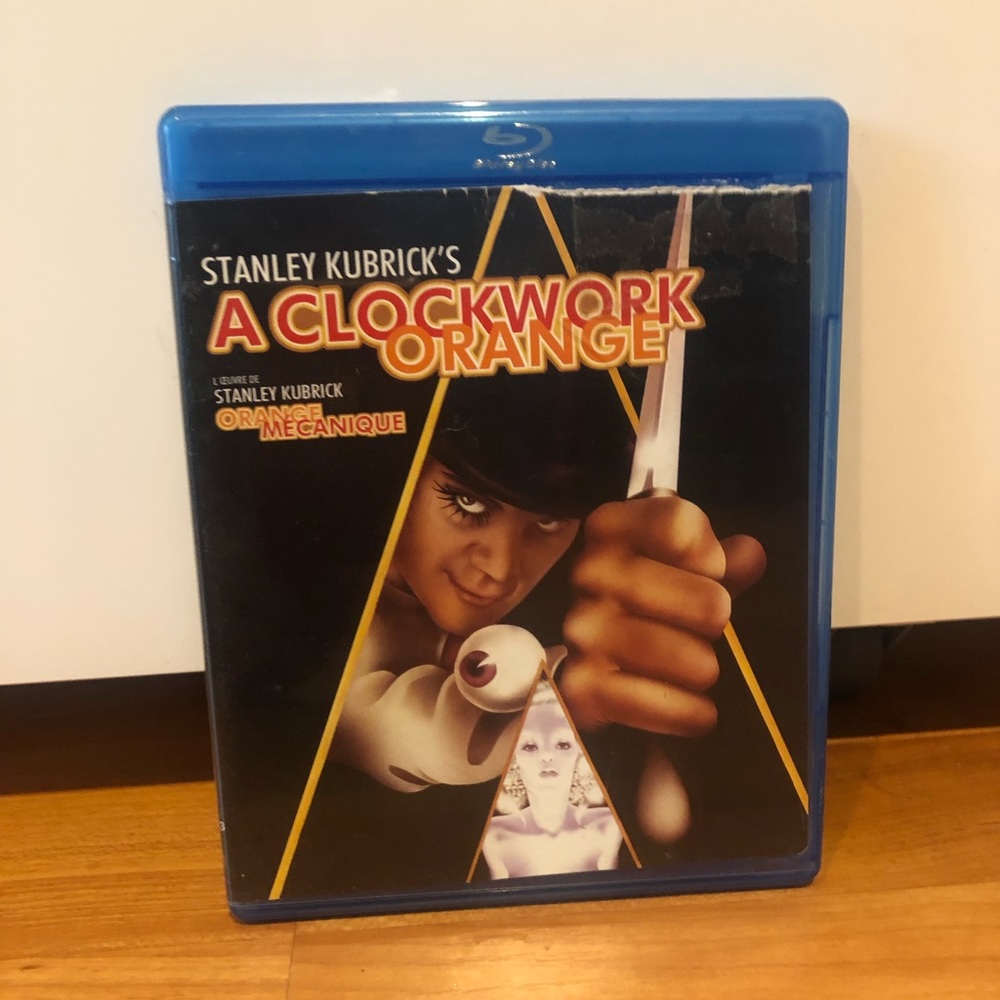 A Clockwork Orange Blu-ray DVD